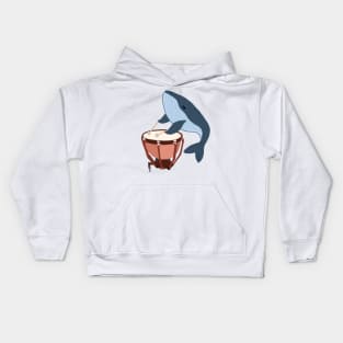 Timpani Whale Kids Hoodie